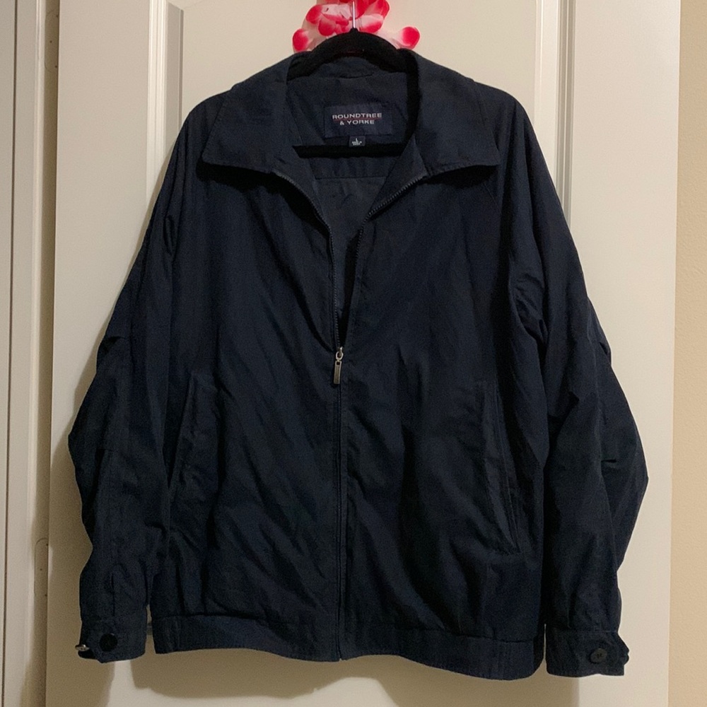 Roundtree & Yorke navy blue jacket men L